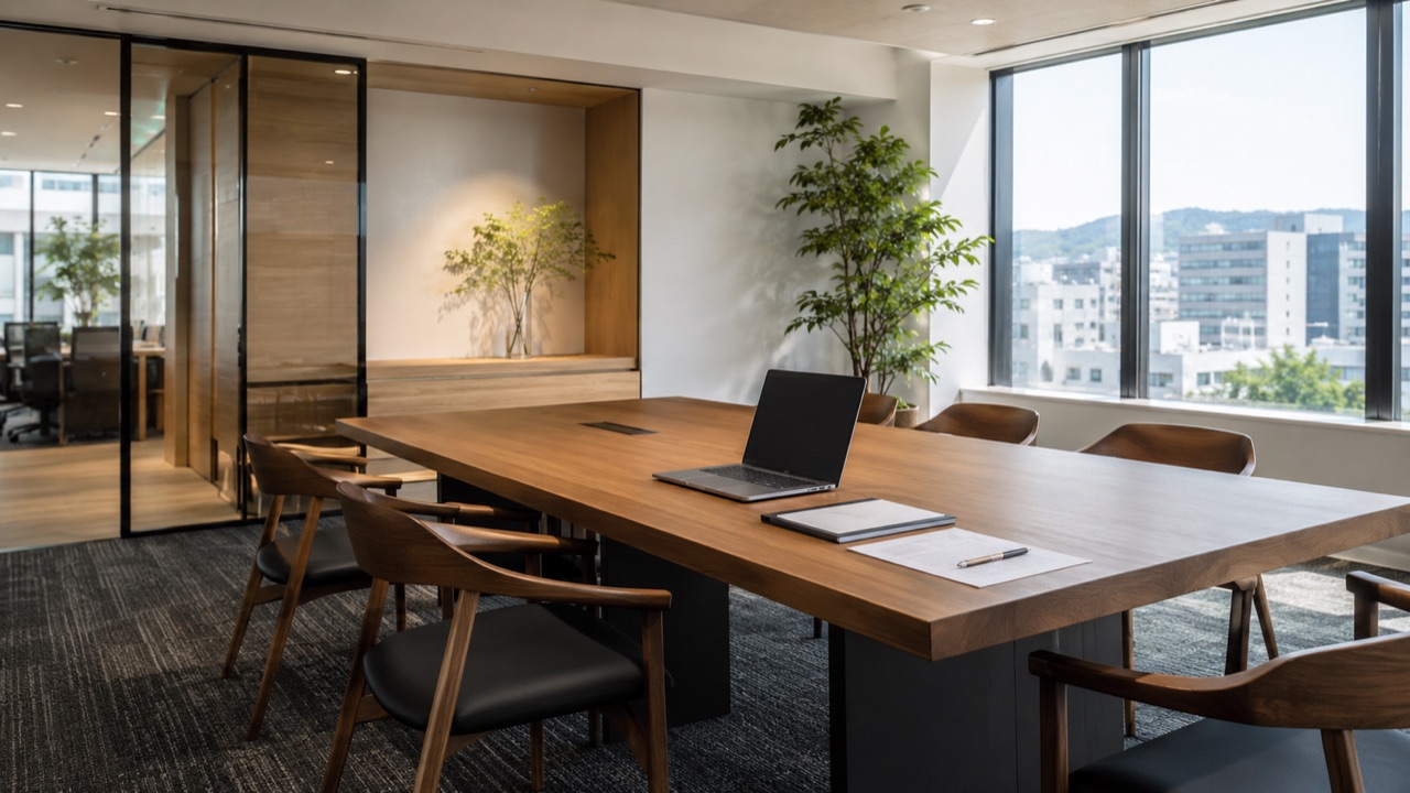 執務室の書斎